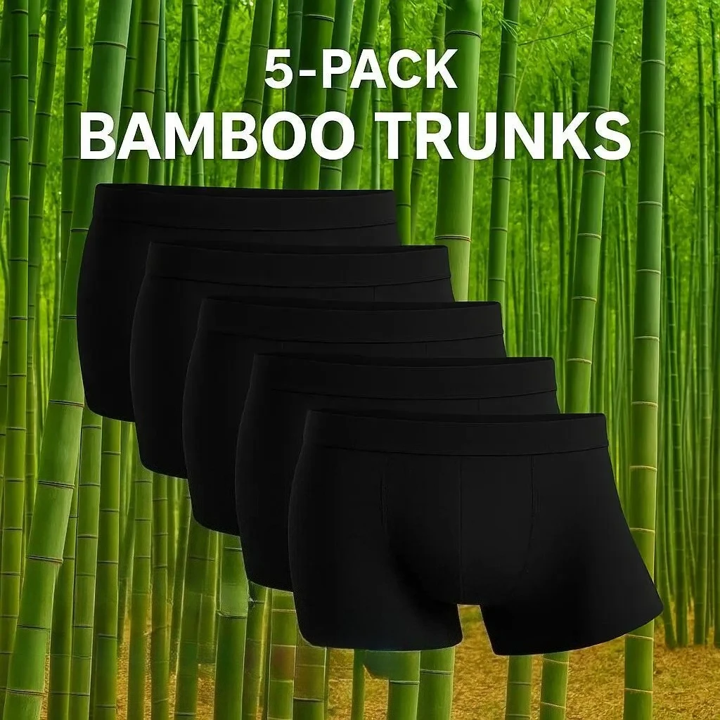 5 Packs Bamboo Boxers Man Plus Size S-2XL Underwear Men Flat Feet Gym Shorts Panties Black Underpants Gifts
5 Packs Bamboo Boxers Man Plus Size S-2XL Underwear Men Flat Feet Gym Shorts Panties Black Underpants Gifts