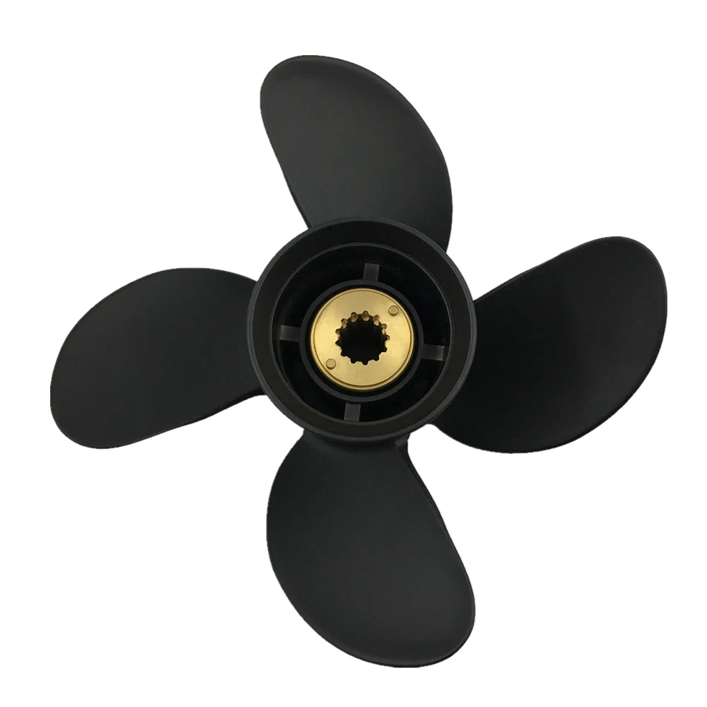 Captain Marine Boat Outboard Propeller 4 Blade 10.6x12 Fit Suzuki Engines 40HP 50HP DT40C DT50A DF40 DF50 DT40 DT55 13 Splines
Captain Marine Boat Outboard Propeller 4 Blade 10.6x12 Fit Suzuki Engines 40HP 50HP DT40C DT50A DF40 DF50 DT40 DT55 13 Splines