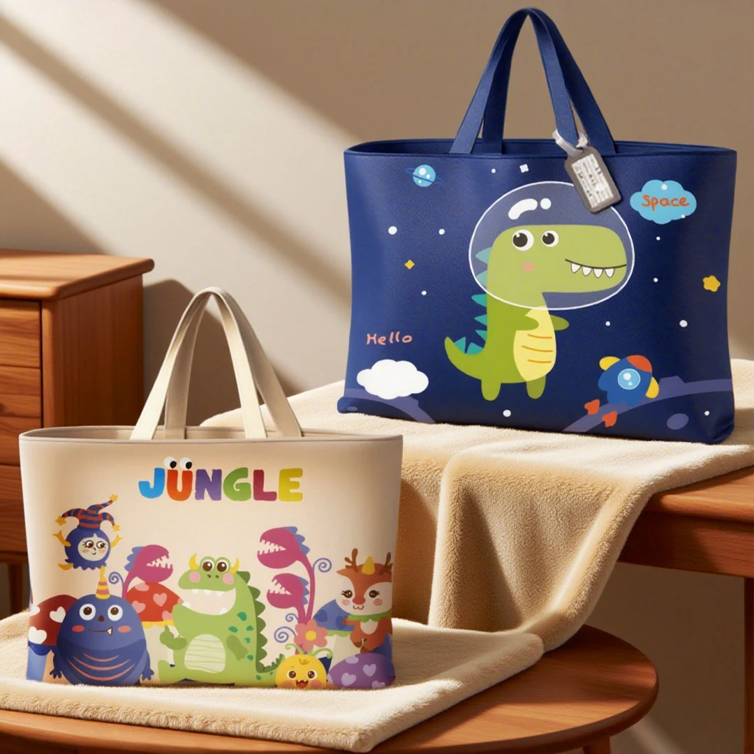 Waterproof Oxford Cloth Storage Bag for Kindergarten Children's Clothes Cotton Quilt Handheld Bag Dustproof Bag for Home Use
Waterproof Oxford Cloth Storage Bag for Kindergarten Children's Clothes Cotton Quilt Handheld Bag Dustproof Bag for Home Use
