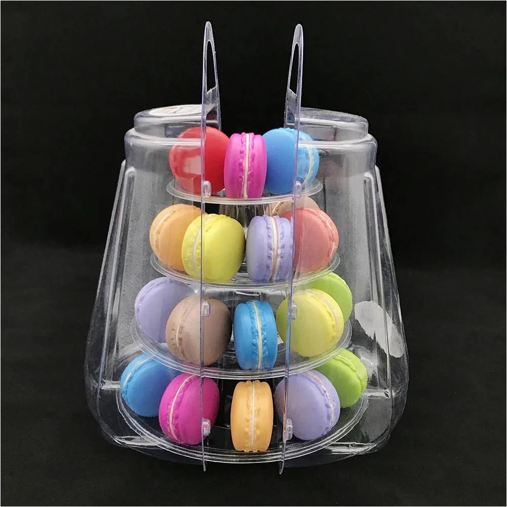 Набор из 4-х прозрачных коробок для макарон, 4-хъярусная подставка для печенья, десертов, тортов, для хранения и демонстрации, для вечеринок, для использования в пекарнях, для хранения продуктов
Набор из 4-х прозрачных коробок для макарон, 4-хъярусная подставка для печенья, десертов, тортов, для хранения и демонстрации, для вечеринок, для использования в пекарнях, для хранения продуктов