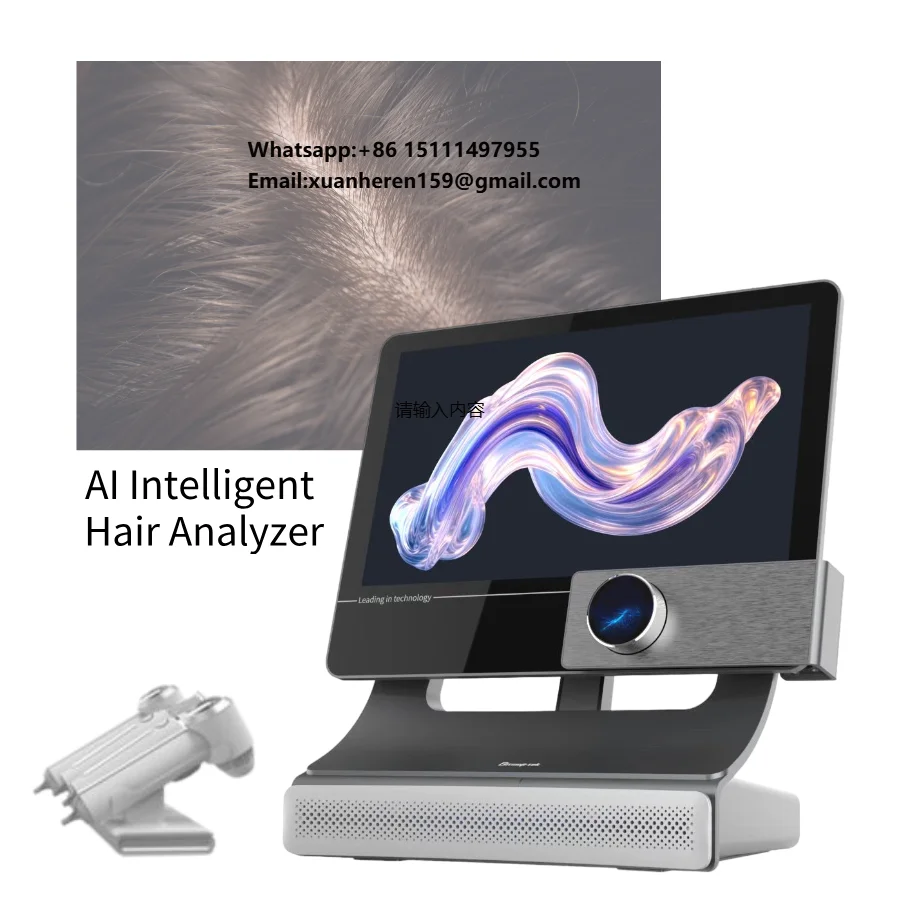 Intelligent AI Intelligent Scalp Analyzer AI Digital Skin Hair Scalp Analysis HD Microscope Hair Analysis Device
Intelligent AI Intelligent Scalp Analyzer AI Digital Skin Hair Scalp Analysis HD Microscope Hair Analysis Device