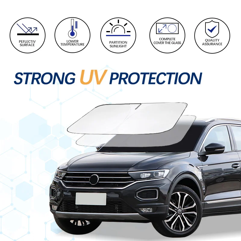 Windshield Sun Shade For VW Volkswagen T-Roc R Line Sunshade Sun Visor Protector Foldable Blocks UV Rays Keep Car Cooler
Windshield Sun Shade For VW Volkswagen T-Roc R Line Sunshade Sun Visor Protector Foldable Blocks UV Rays Keep Car Cooler