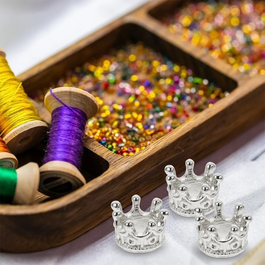 120 Pcs Mini Crown Jewelry Miniature Crowns Charms for Crafts Pendant Bracelets Alloy Decor Making Fashionable
120 Pcs Mini Crown Jewelry Miniature Crowns Charms for Crafts Pendant Bracelets Alloy Decor Making Fashionable