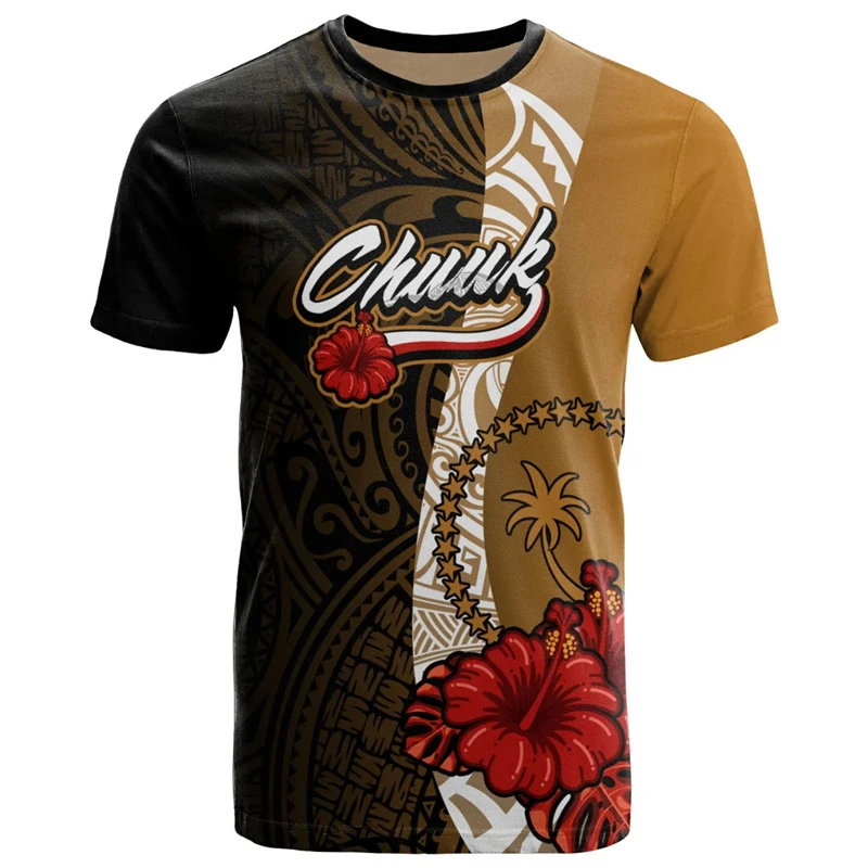 Chuuk Micronesia T-shirt Men Women O-neck Short Sleeves Summer Casual Tees Polynesian Tshirt Street Trend 2025 New T Shirts
Chuuk Micronesia T-shirt Men Women O-neck Short Sleeves Summer Casual Tees Polynesian Tshirt Street Trend 2025 New T Shirts