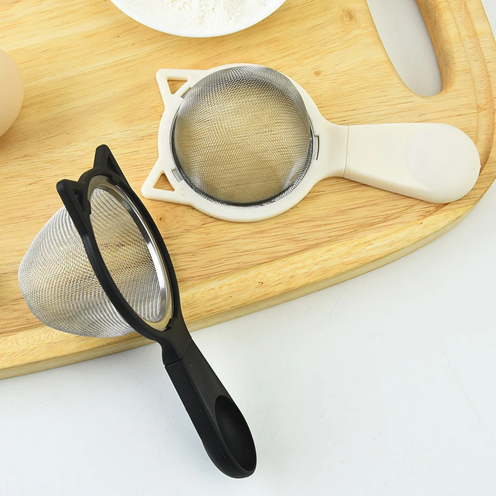 2pcs Oil Residue Filter Food Grade Strainers Spoon Black White Kitchen Basket Ladle Soybean Flour Noodle Colander Mesh
2pcs Oil Residue Filter Food Grade Strainers Spoon Black White Kitchen Basket Ladle Soybean Flour Noodle Colander Mesh