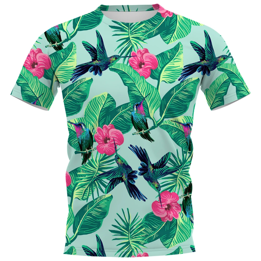 Hawaiian T-shirt Polynesian Tropical Plant Leaf Bird Print T-shirt Beach T-shirt Harajuku Pattern Men's Clothing
Hawaiian T-shirt Polynesian Tropical Plant Leaf Bird Print T-shirt Beach T-shirt Harajuku Pattern Men's Clothing