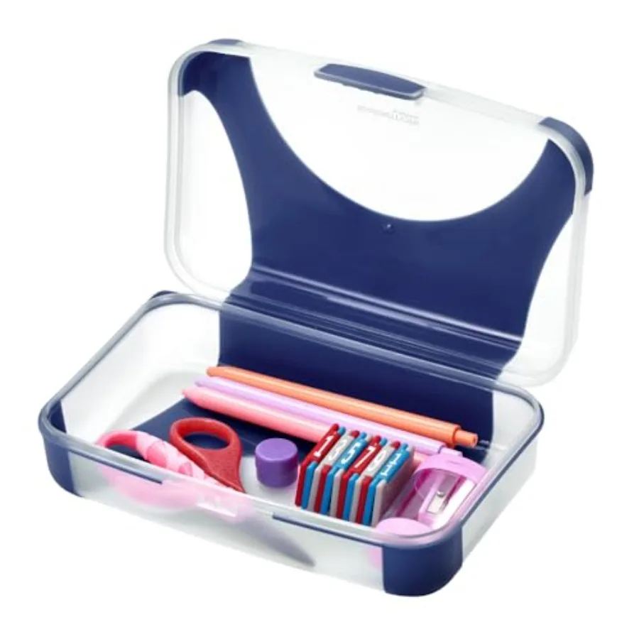 by Bostitch Hard Pencil Case, Durable Plastic Pencil Box, Kid-Friendly Design
by Bostitch Hard Pencil Case, Durable Plastic Pencil Box, Kid-Friendly Design