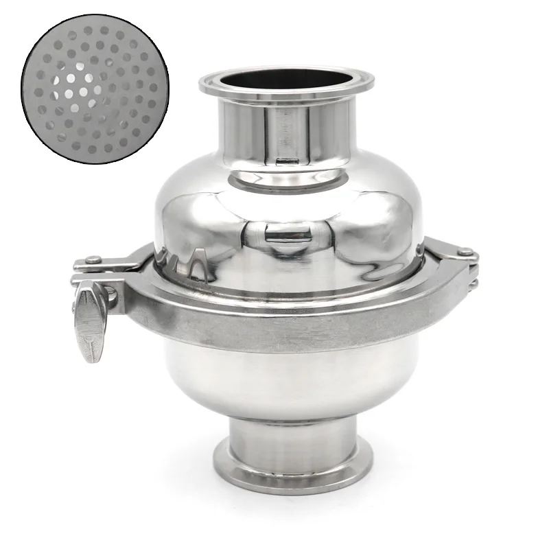 Сферический фильтрующий клапан, 100 сеток для труб 38/51 мм, 1,5 "2" Tri Clamp, нержавеющая сталь 304, санитарно-гигиеническая система для домашнего пива 
Сферический фильтрующий клапан, 100 сеток для труб 38/51 мм, 1,5 "2" Tri Clamp, нержавеющая сталь 304, санитарно-гигиеническая система для домашнего пива