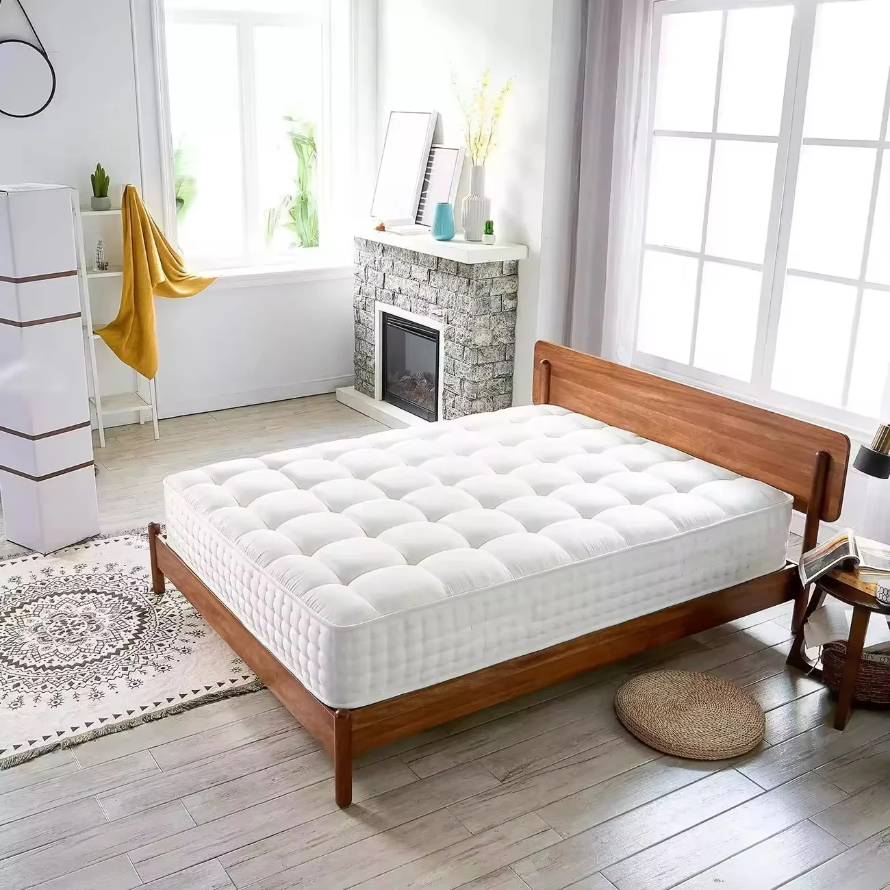 #Europe Top Compressed Pocket Spring Foam Encased Mattress Queen/King Size Modern Home Furniture in a Box
#Europe Top Compressed Pocket Spring Foam Encased Mattress Queen/King Size Modern Home Furniture in a Box