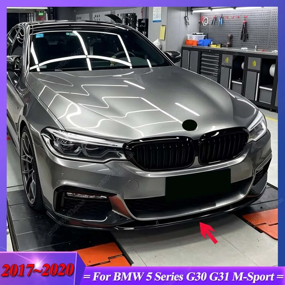 For BMW 5 Series G30 G31 520i 530i 540i M-Sport 2017-2020 Black Car Front Bumper Lip Spoiler Splitter Diffusers Body Kits Tuning
For BMW 5 Series G30 G31 520i 530i 540i M-Sport 2017-2020 Black Car Front Bumper Lip Spoiler Splitter Diffusers Body Kits Tuning