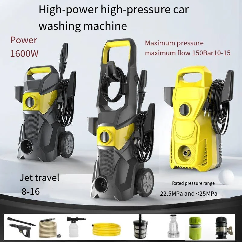 New High Pressure Car Washing Machine 220V Household Portable Cleaning Machine High Power Water Gun Pump Car Washing Machine 127
New High Pressure Car Washing Machine 220V Household Portable Cleaning Machine High Power Water Gun Pump Car Washing Machine 127
