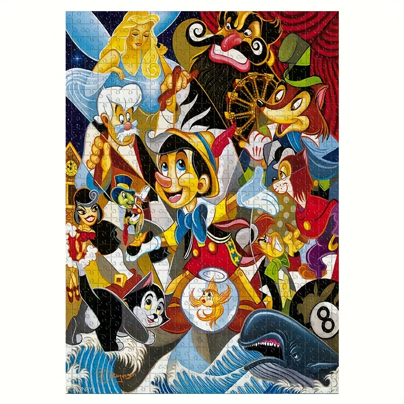 1000 шт. головоломка, подарок ручной работы своими руками, пиноккио, праздничный подарок, подарок для отдыха и образования, декор для стен комнаты и дома, толстый картон
1000 шт. головоломка, подарок ручной работы своими руками, пиноккио, праздничный подарок, подарок для отдыха и образования, декор для стен комнаты и дома, толстый картон