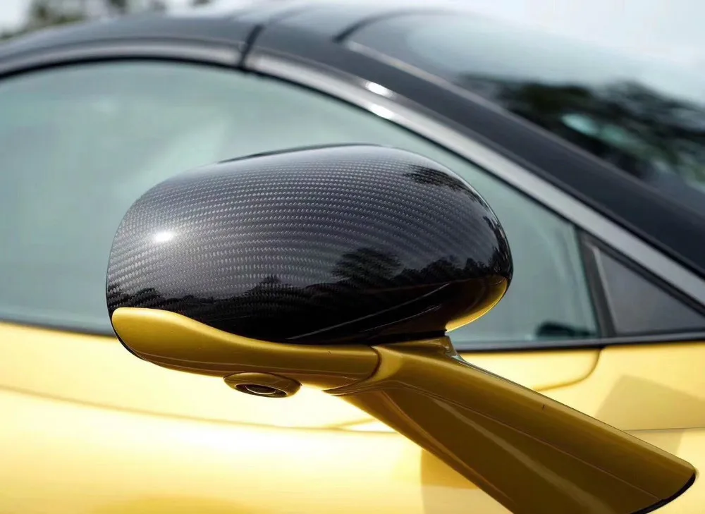Dry Carbon Fiber Rearview Mirror Cover Cap Mirror Housing Cover Rearview Caps For McLaren 540 570 650S Car Styling
Dry Carbon Fiber Rearview Mirror Cover Cap Mirror Housing Cover Rearview Caps For McLaren 540 570 650S Car Styling