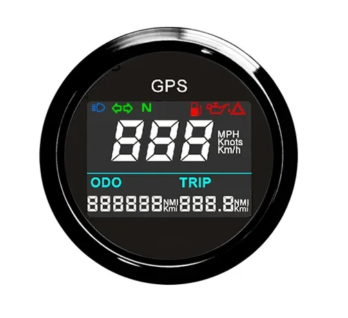 2-дюймовый цифровой GPS-спидометр для мотоцикла, электрический автомобильный одометр, регулируемый
2-дюймовый цифровой GPS-спидометр для мотоцикла, электрический автомобильный одометр, регулируемый