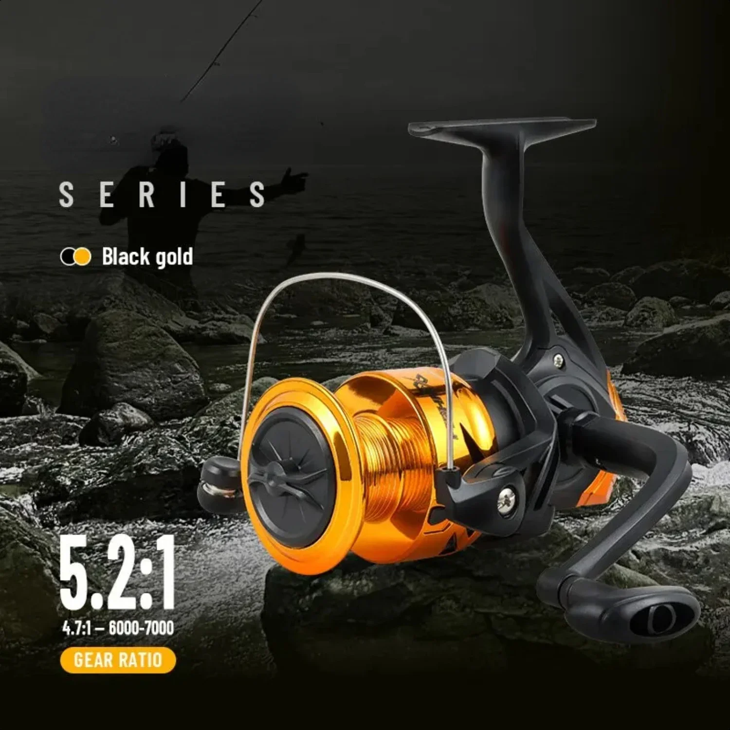 Special Price Metallic Movement Spinning Fishing Reel with Electroplating - Telescopic Bait Casting Wheel for Anglers
Special Price Metallic Movement Spinning Fishing Reel with Electroplating - Telescopic Bait Casting Wheel for Anglers
