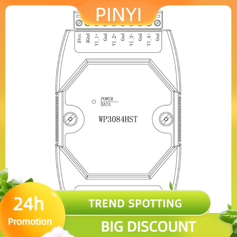 Promotion 0-10V 8 Channel Analog Point-to-Point Remote Transmission Module - WP3084HST