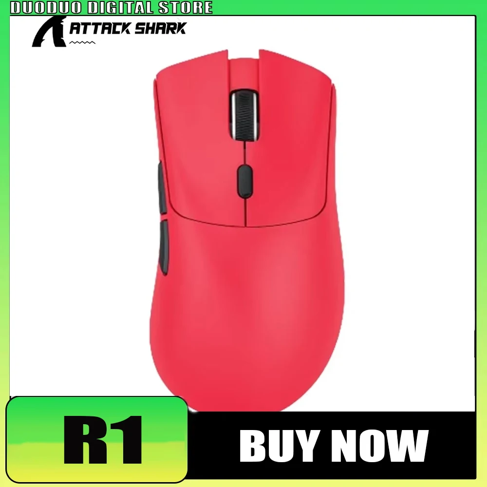 Беспроводная мышь Attack Shark R1, трехрежимная Paw3311, Bluetooth игровая мышь для киберспорта, эргономика, легкие мыши, игровые аксессуары для ПК
Беспроводная мышь Attack Shark R1, трехрежимная Paw3311, Bluetooth игровая мышь для киберспорта, эргономика, легкие мыши, игровые аксессуары для ПК