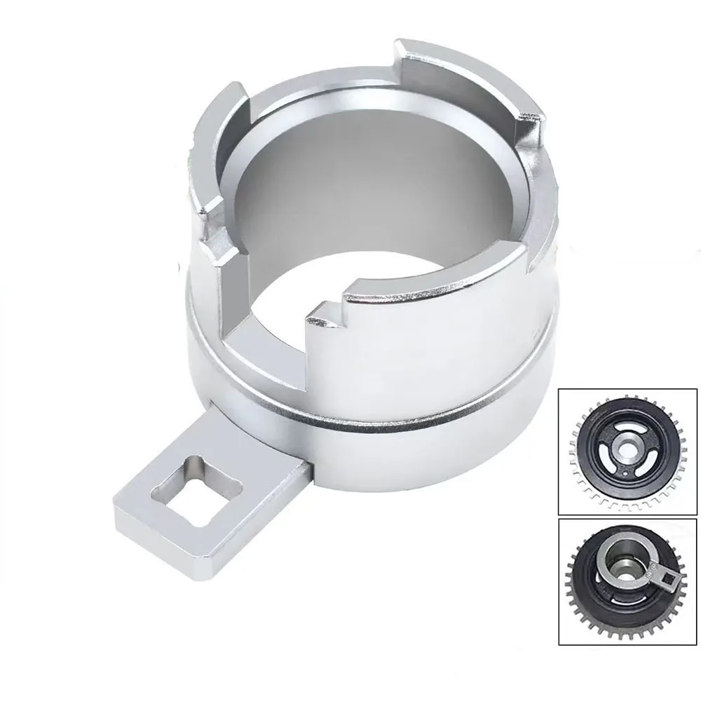 Timing Crankshaft Pulley Holder Wrench Kit for Ford Focus Volvo 1.8 2.0 2.3 Pulley Locking Removal Tool
Timing Crankshaft Pulley Holder Wrench Kit for Ford Focus Volvo 1.8 2.0 2.3 Pulley Locking Removal Tool