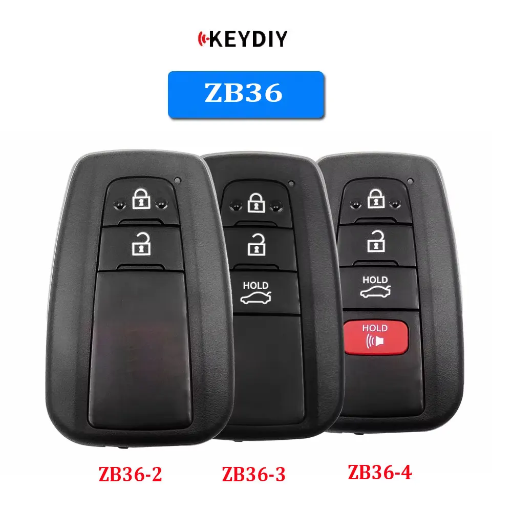 KEYDIY KD ZB36 Universal Smart Key ZB36 ZB36-2 ZB36-3 ZB36-4 for KD-X2 KD-MAX Car Key Replacement Fit More than 2000 Model
KEYDIY KD ZB36 Universal Smart Key ZB36 ZB36-2 ZB36-3 ZB36-4 for KD-X2 KD-MAX Car Key Replacement Fit More than 2000 Model