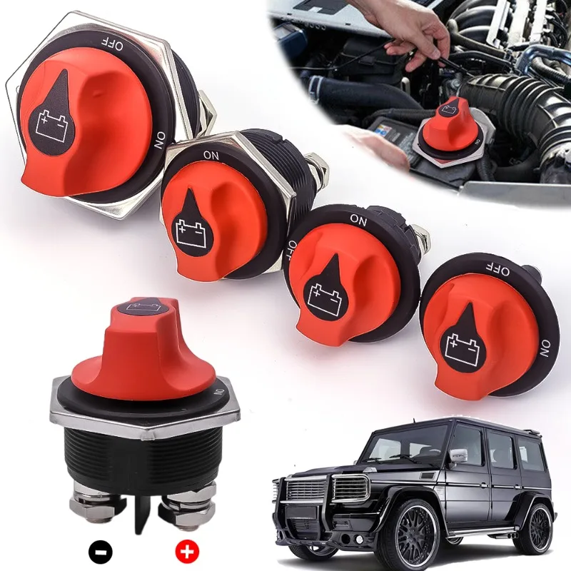 Car DC Battery Switch Black Cover Non Removable 50/100/200/300A Car Motorcycle Ships Battery Switch Power Protection Accessories
Car DC Battery Switch Black Cover Non Removable 50/100/200/300A Car Motorcycle Ships Battery Switch Power Protection Accessories