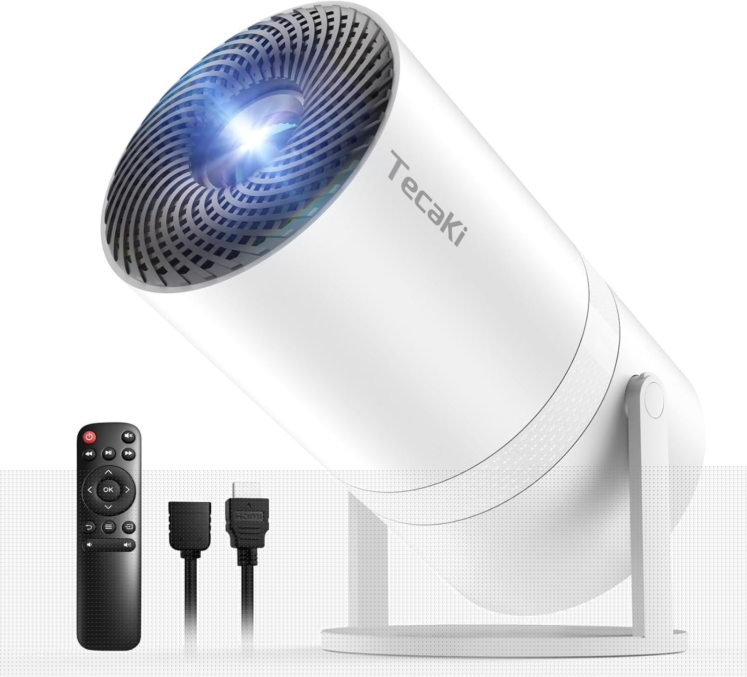 Mini Portable Projector with WiFi Bluetooth, 1080P HD, Auto Keystone Correction, 180° Rotatable, Compatible Multiple Devices
Mini Portable Projector with WiFi Bluetooth, 1080P HD, Auto Keystone Correction, 180° Rotatable, Compatible Multiple Devices