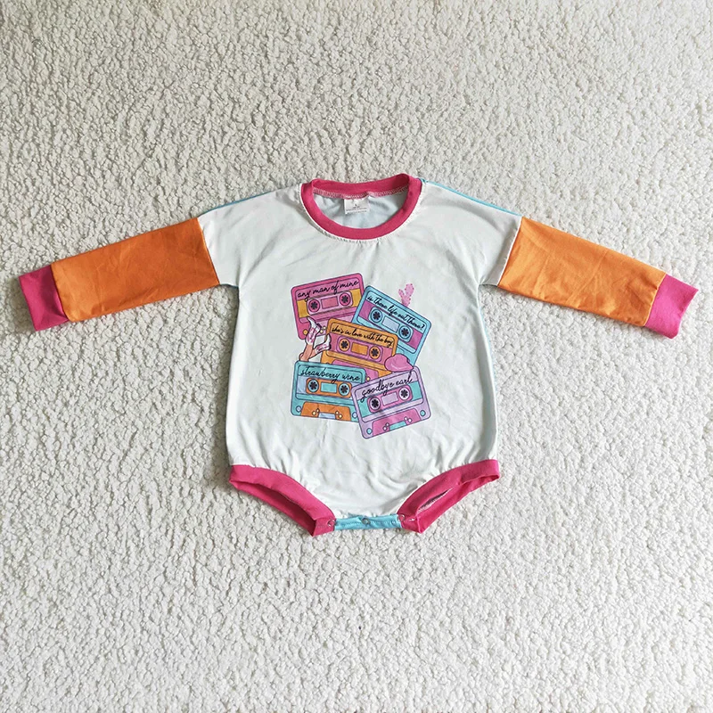 Wholesale Baby Girl Western Music Romper Boy Unisex Tape Bodysuit Children Snap Botton Jumpsuit Kid Toddler One-piece Clothes
Wholesale Baby Girl Western Music Romper Boy Unisex Tape Bodysuit Children Snap Botton Jumpsuit Kid Toddler One-piece Clothes
