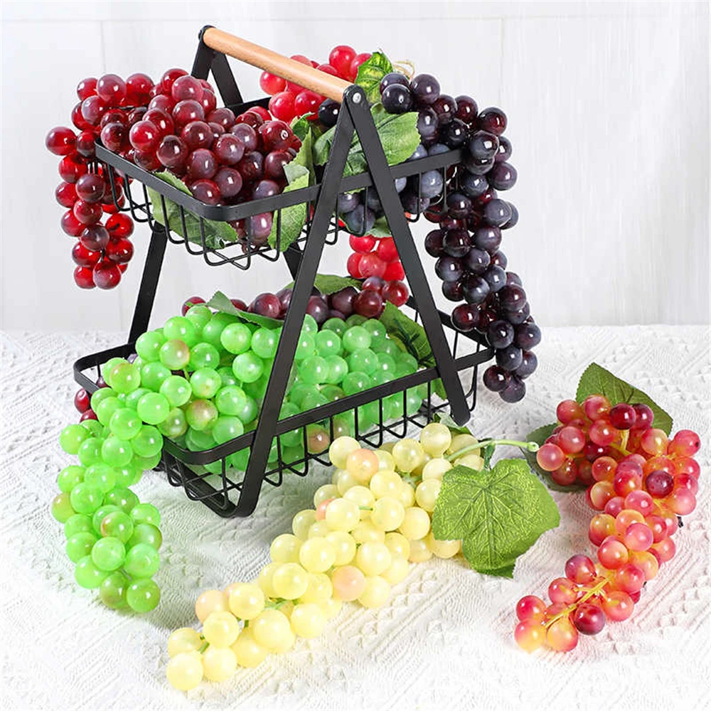 Artificial Fake Fruit model Kitchen home restaurant cafe bar Shop Store wall decor plastic Simulation Grape fruits props
Artificial Fake Fruit model Kitchen home restaurant cafe bar Shop Store wall decor plastic Simulation Grape fruits props