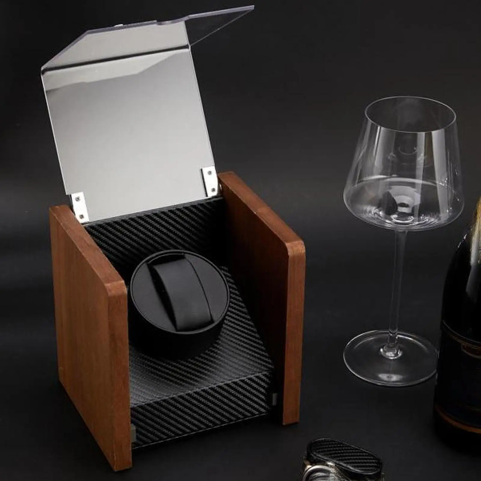 Watch Winder EU Adapter Decorative Wooden Box Comfortable Pillow Rotatable for Women Lady Household Men Watch Automatic Watches
Watch Winder EU Adapter Decorative Wooden Box Comfortable Pillow Rotatable for Women Lady Household Men Watch Automatic Watches