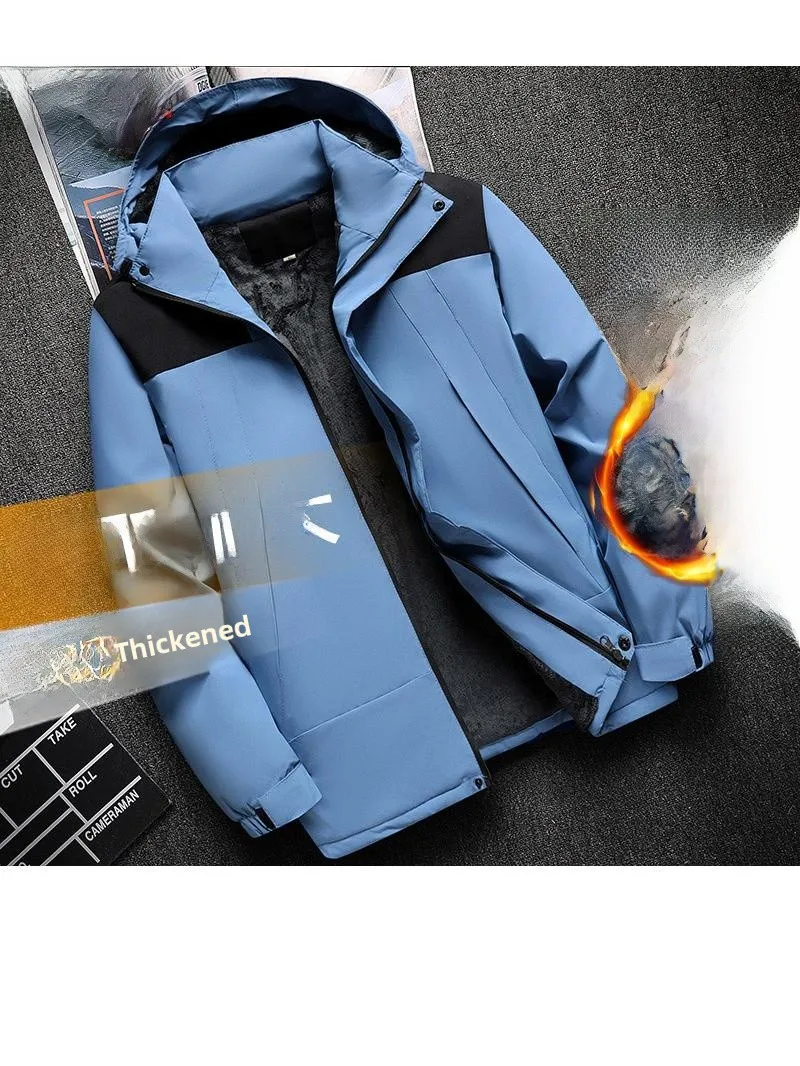 Мужская рабочая куртка BaoLongXing: утепленная, ветрозащитная, теплая, деловая верхняя одежда из полиэфирного волокна, зимнее пальто со съемным капюшоном
Мужская рабочая куртка BaoLongXing: утепленная, ветрозащитная, теплая, деловая верхняя одежда из полиэфирного волокна, зимнее пальто со съемным капюшоном