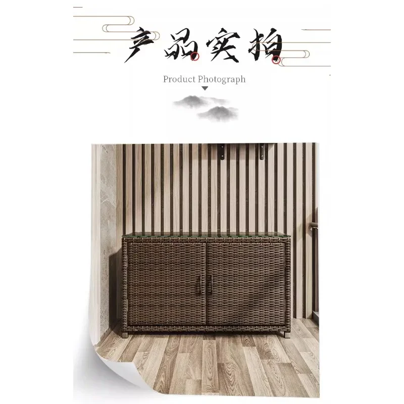 Rattan pure handmade waterproof and sunscreen, small cabinet at the entrance of the balcony can be seated, shoe stool can be use
Rattan pure handmade waterproof and sunscreen, small cabinet at the entrance of the balcony can be seated, shoe stool can be use