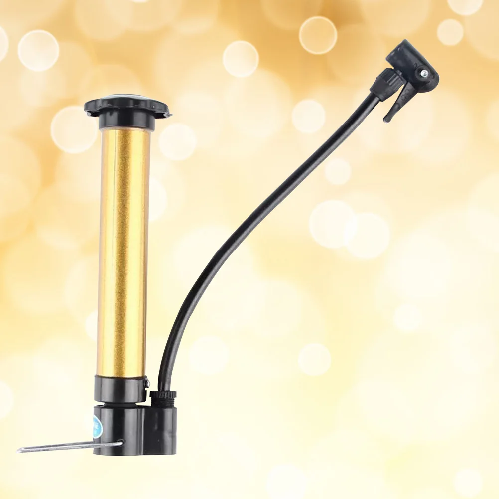 Bike Handheld Pump Supply Mini Handheld Pump Durable Iron Sealed Head Golden Easy Carry Golden Color
Bike Handheld Pump Supply Mini Handheld Pump Durable Iron Sealed Head Golden Easy Carry Golden Color