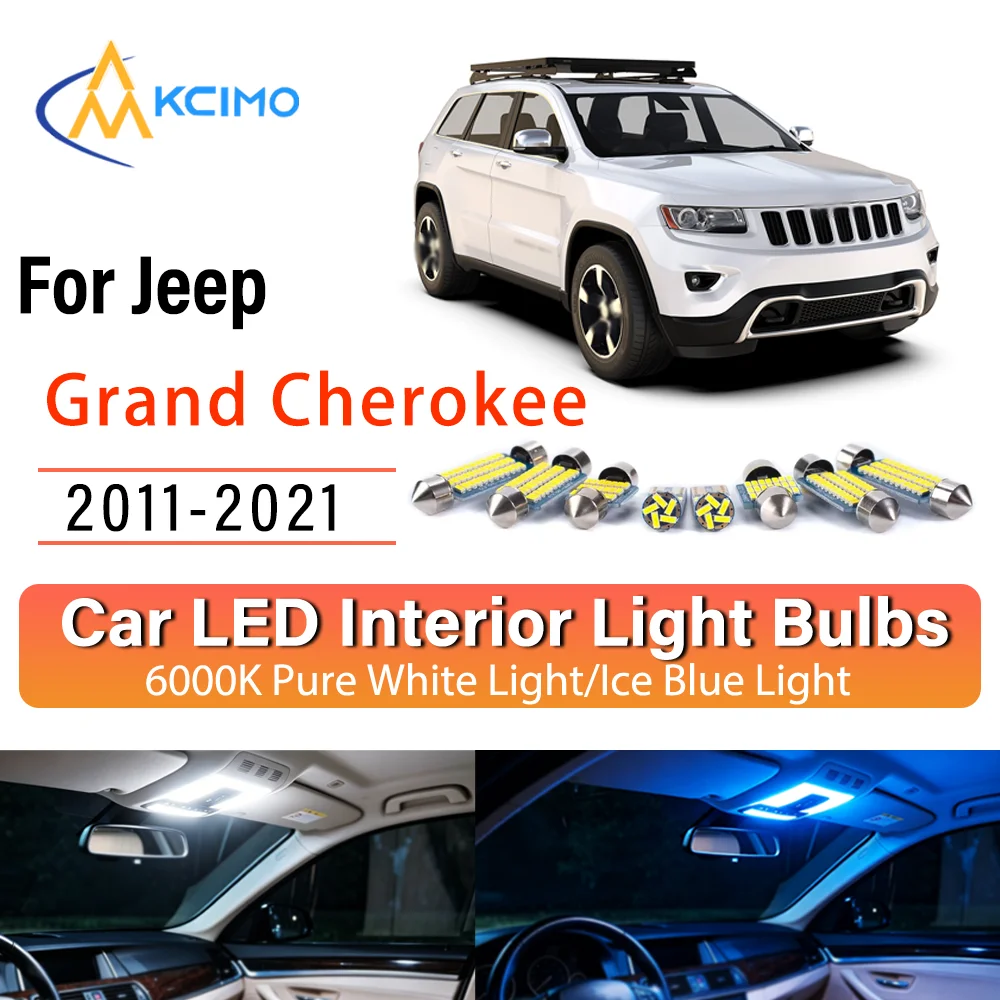 For Jeep Grand Cherokee 2011-2021 Persistent Glow LED Interior Light Kit Replacement Dome Map Trunk Cabin Lamps Upgrade
For Jeep Grand Cherokee 2011-2021 Persistent Glow LED Interior Light Kit Replacement Dome Map Trunk Cabin Lamps Upgrade