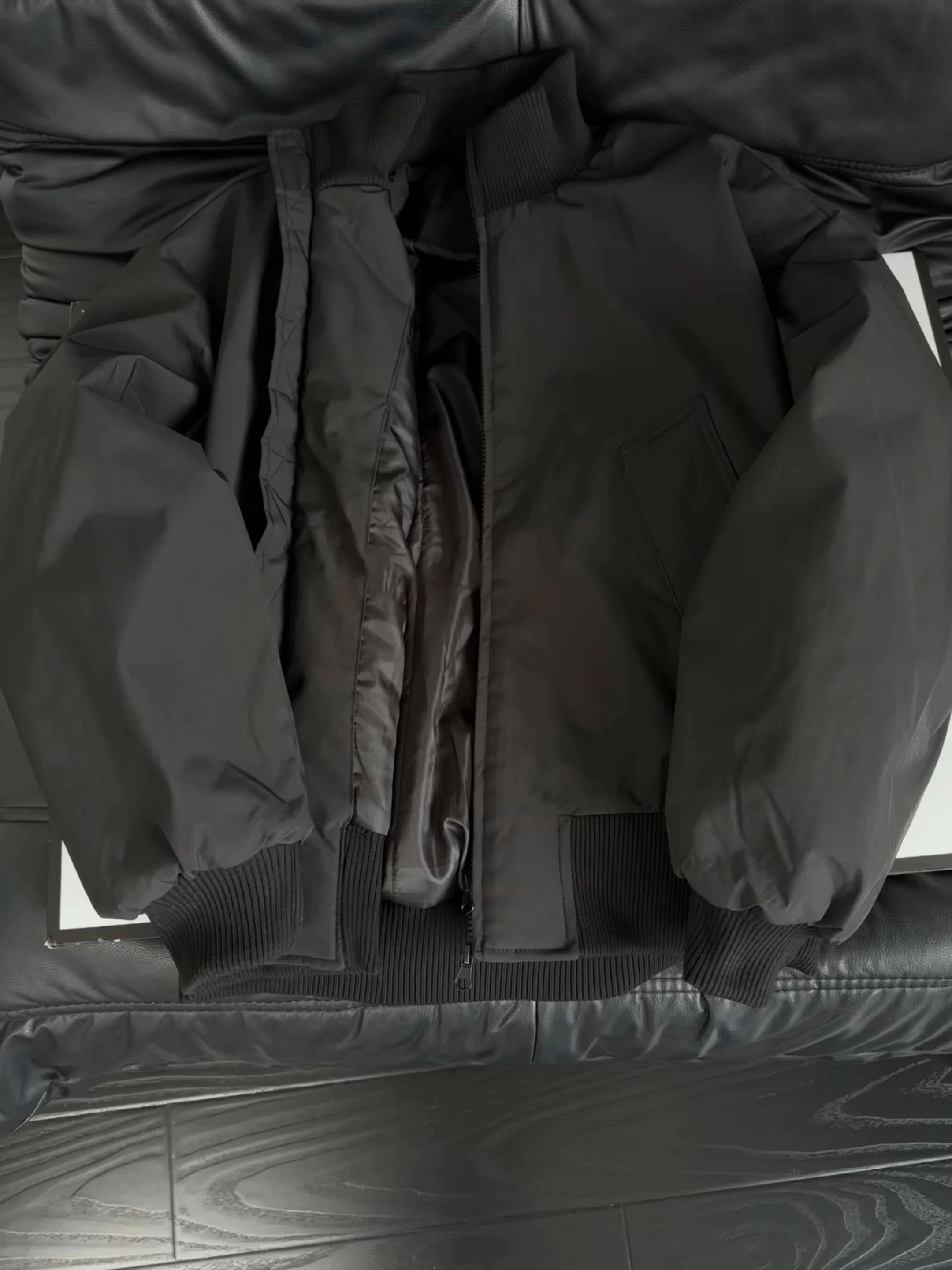 Bla Stand Collar down Cotton Jaet Men's Autumn Bomber Sle ort Flight Jaet American High Street Baseball Cottonwear
Bla Stand Collar down Cotton Jaet Men's Autumn Bomber Sle ort Flight Jaet American High Street Baseball Cottonwear