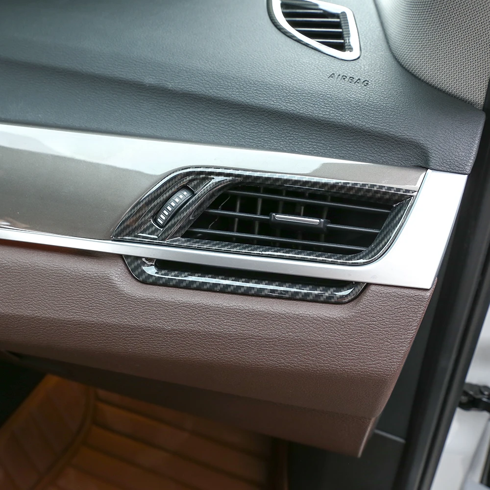 4 Pcs Carbon Fiber For BMW X1 F48 2016-2018 Car ABS Plastic Chrome Side Air-Conditioning Vent Cover Trim For BMW X2 F47 2018
4 Pcs Carbon Fiber For BMW X1 F48 2016-2018 Car ABS Plastic Chrome Side Air-Conditioning Vent Cover Trim For BMW X2 F47 2018