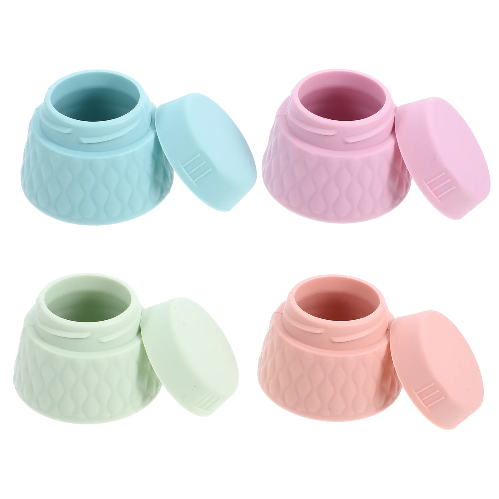 4pcs Silicone Travel Containers for Face Cream Portable Leak Proof Makeup Bottles Refillable Toiletries Women
4pcs Silicone Travel Containers for Face Cream Portable Leak Proof Makeup Bottles Refillable Toiletries Women