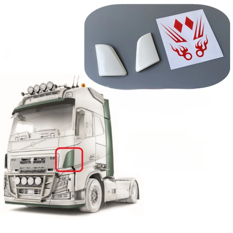 Plastic Material Front Spoiler for 1/14 TAMIYA RC Truck Scania R620 Benz ACTROS 3363 VOLVO FH12 MAN Car DIY Parts
Plastic Material Front Spoiler for 1/14 TAMIYA RC Truck Scania R620 Benz ACTROS 3363 VOLVO FH12 MAN Car DIY Parts