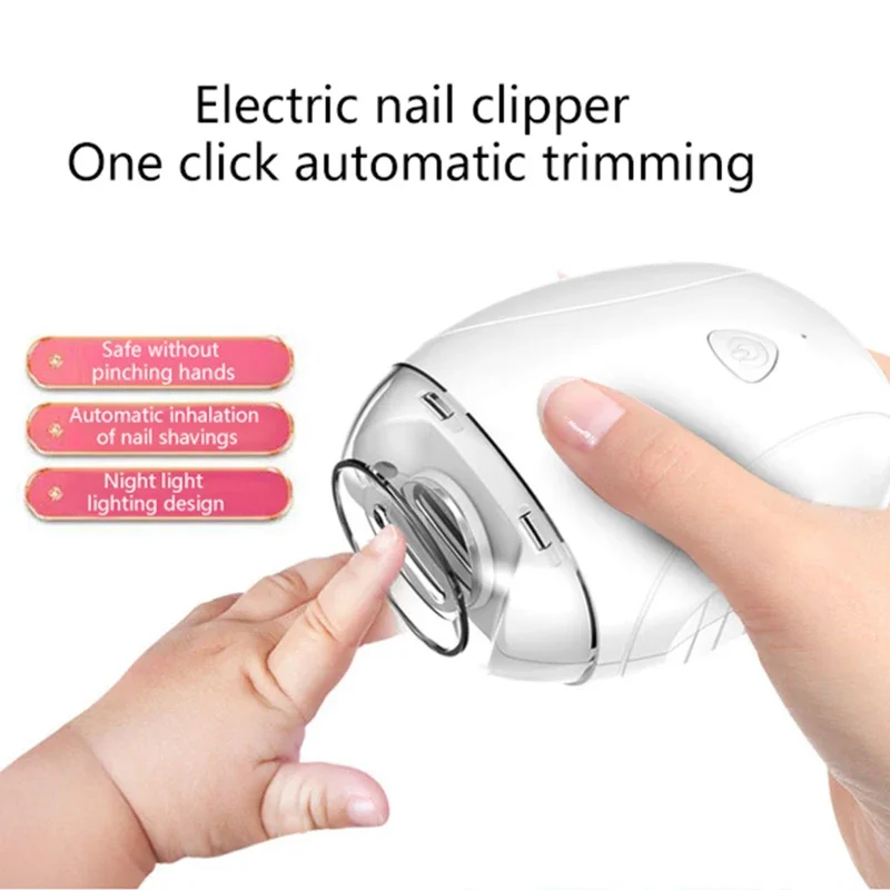 Mini Electric Nail Clipper With LED Light USB Rechargeable Automatic Portable Nail Grinder for Children Adult Safe Clipper Tools
Mini Electric Nail Clipper With LED Light USB Rechargeable Automatic Portable Nail Grinder for Children Adult Safe Clipper Tools