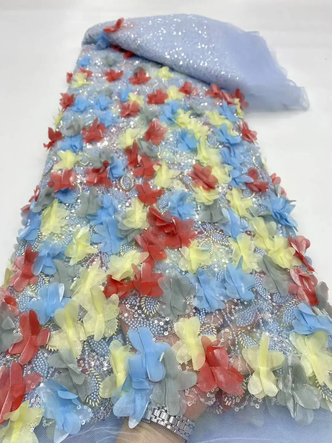 African Nigerian 3D applique Lace Flower Fabric 2025 High Quality With Sequins Embroidery French Lace Fabric For Wedding Party
African Nigerian 3D applique Lace Flower Fabric 2025 High Quality With Sequins Embroidery French Lace Fabric For Wedding Party