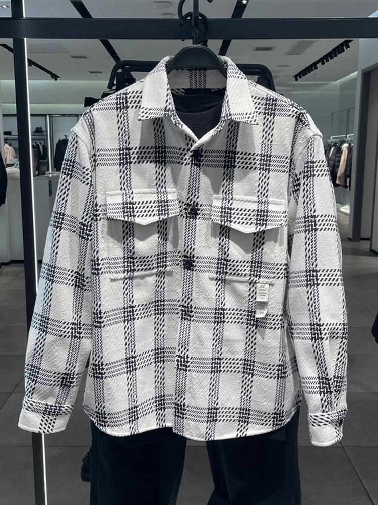 Spring Fashion Men's Long Sleeve Knitted Shirt Loose Youth Style Turn-down Collar Trendy Outerwear Workwear Casual Shirt
Spring Fashion Men's Long Sleeve Knitted Shirt Loose Youth Style Turn-down Collar Trendy Outerwear Workwear Casual Shirt