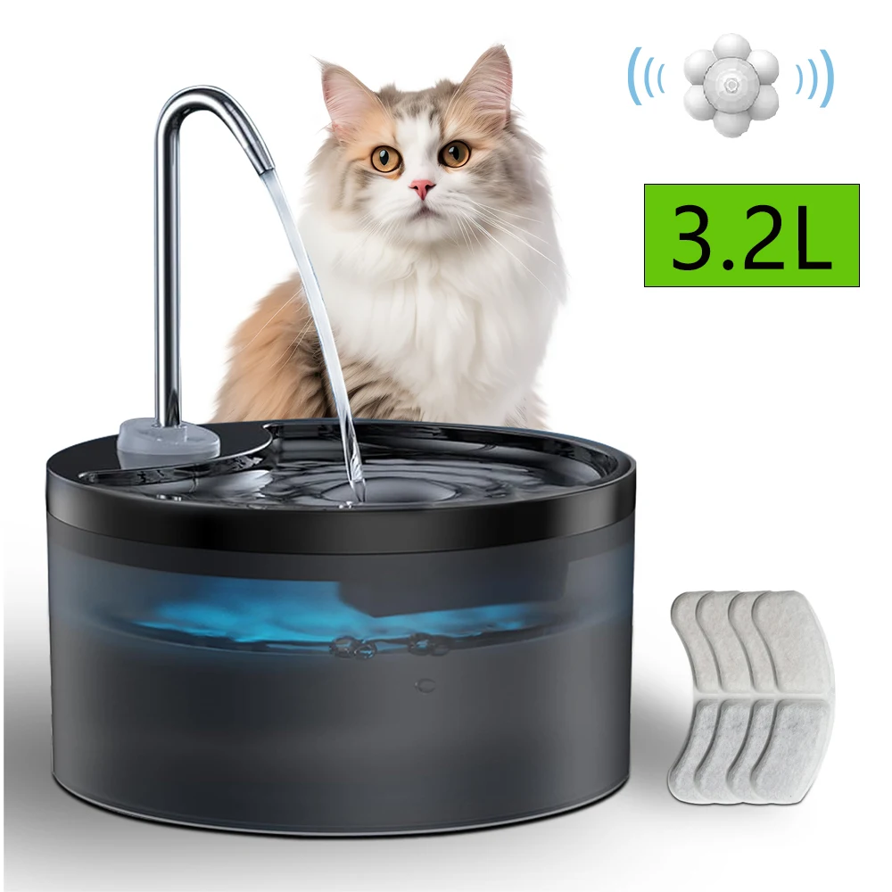 Intelligent cat water dispenser, intelligent multifunctional cat and dog water dispenser
Intelligent cat water dispenser, intelligent multifunctional cat and dog water dispenser