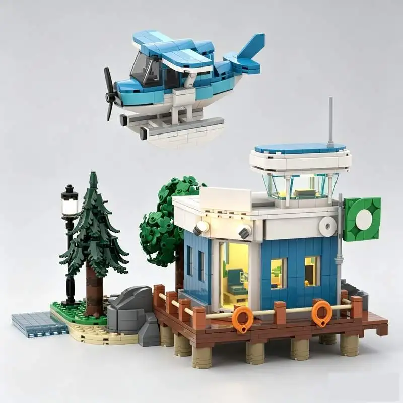 1516PCS Airport Station Building Blocks MOC Model Assembly Creative Architecture Puzzle Toy Gift Collection Display Educational
1516PCS Airport Station Building Blocks MOC Model Assembly Creative Architecture Puzzle Toy Gift Collection Display Educational