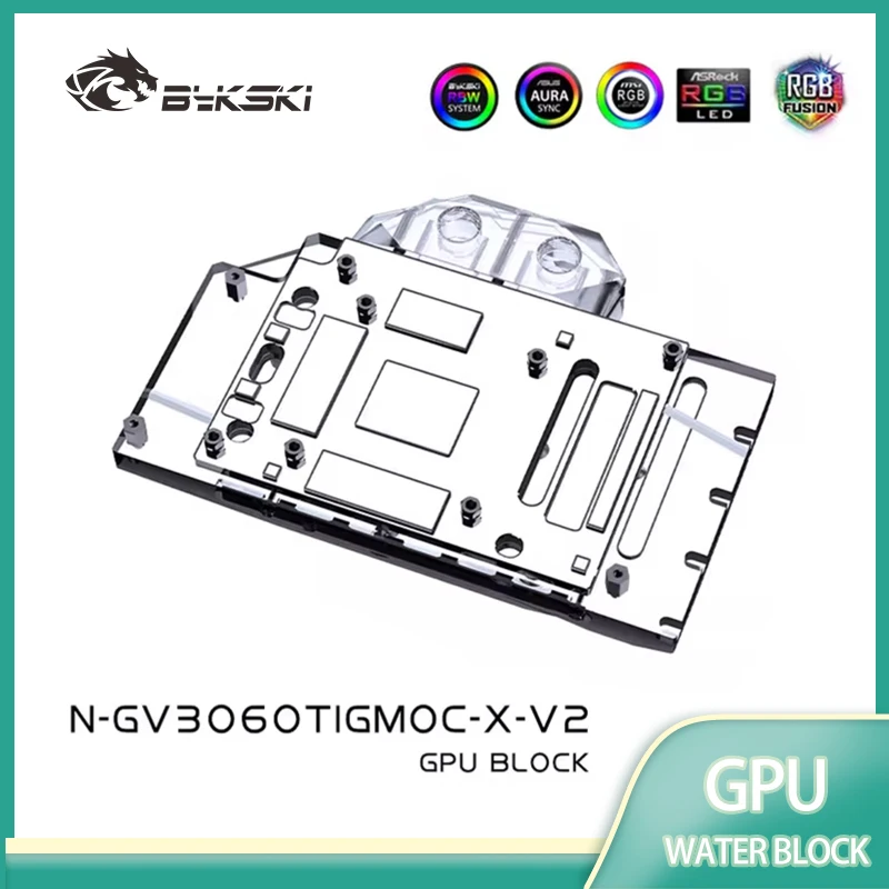 Водяной блок графического процессора Bykski N-GV3060TIGMOC-X-V2 для Gigabyte RTX 3060 Ti/3060/3050 GAMING OC/EAGLE GPU Card/медный радиатор
Водяной блок графического процессора Bykski N-GV3060TIGMOC-X-V2 для Gigabyte RTX 3060 Ti/3060/3050 GAMING OC/EAGLE GPU Card/медный радиатор