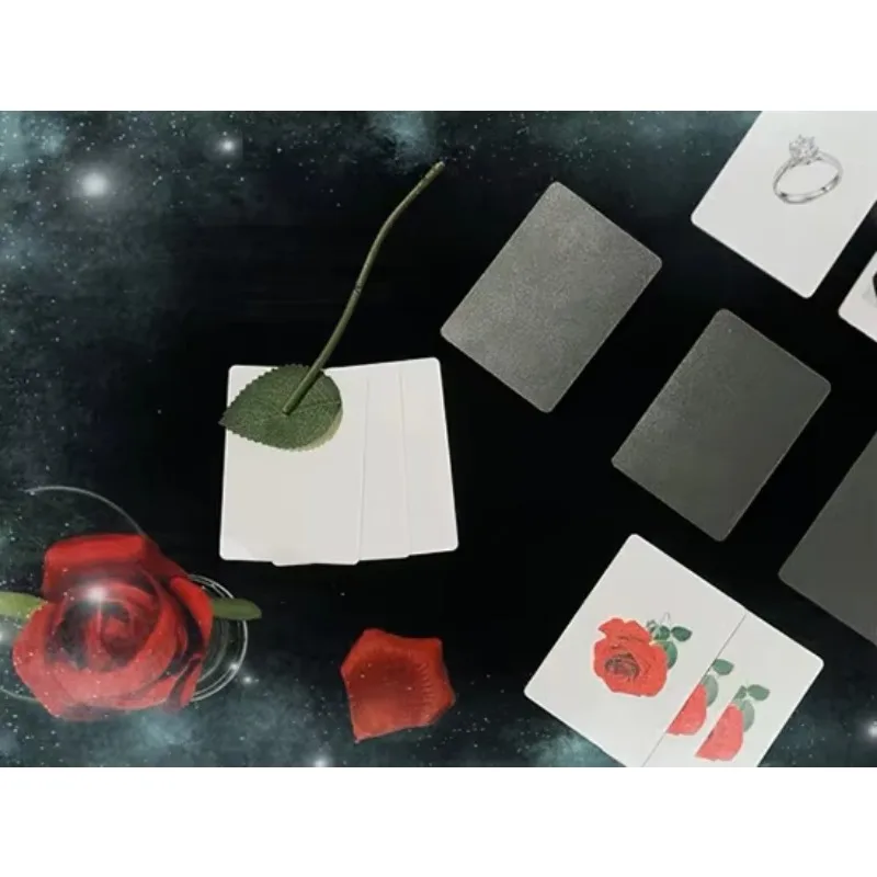 Rose Lover by Shawn Lee Magic Trick Rose to Card Magician Flower Magia Close Up Stage Gimmick Illusions Mentalism Props Fun
Rose Lover by Shawn Lee Magic Trick Rose to Card Magician Flower Magia Close Up Stage Gimmick Illusions Mentalism Props Fun