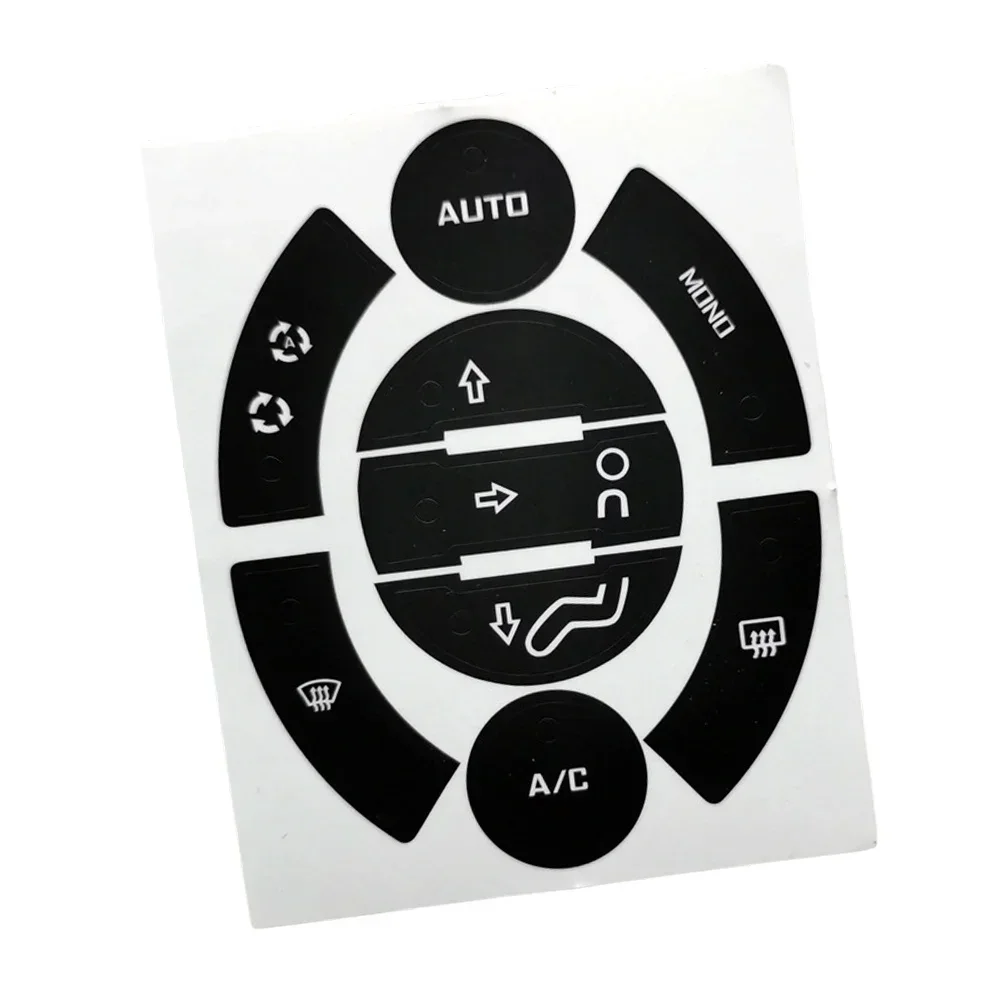 Car Interior Repair Black A C Climate Buttons Car Button Repair Accessory Control Cell Sticker Practical Use Reflective Sign
Car Interior Repair Black A C Climate Buttons Car Button Repair Accessory Control Cell Sticker Practical Use Reflective Sign