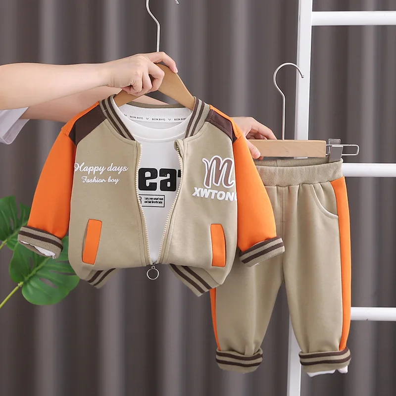 Toddler Boy Boutique Clothing Set 2024 Fall Casual Long Sleeve Coats Jackets Tops + T-shirts + Pants Suits for Kids Boys Outfit
Toddler Boy Boutique Clothing Set 2024 Fall Casual Long Sleeve Coats Jackets Tops + T-shirts + Pants Suits for Kids Boys Outfit
