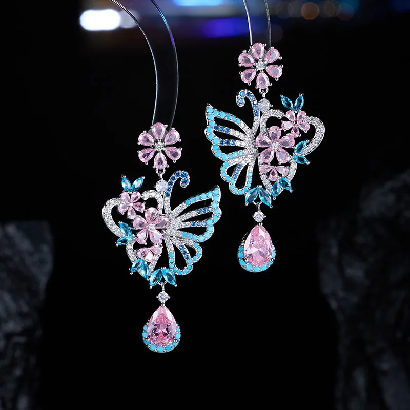 cute butterfly flower earrings for women zirconia jewelry blue pink yellow dangling earrings party jewelry
cute butterfly flower earrings for women zirconia jewelry blue pink yellow dangling earrings party jewelry