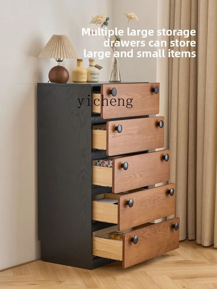 ZZ solid wood chest, bedside storage, storage, living room retro drawer, entrance cabinet
ZZ solid wood chest, bedside storage, storage, living room retro drawer, entrance cabinet