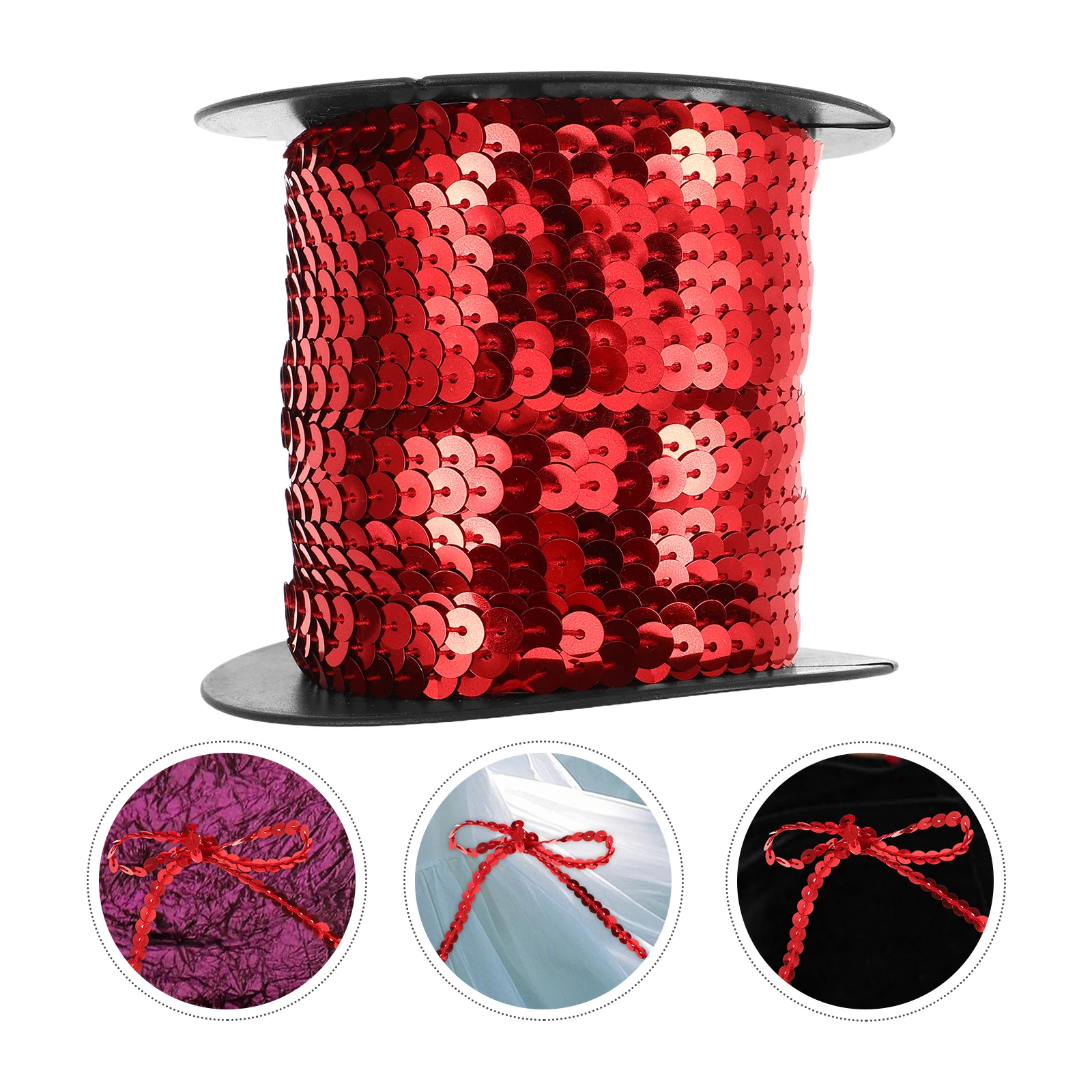 Sequin Belt Glitter Trim Ribbon Decorative Clothes Supply Pvc Flat Elastic Sequins Replaceable
Sequin Belt Glitter Trim Ribbon Decorative Clothes Supply Pvc Flat Elastic Sequins Replaceable