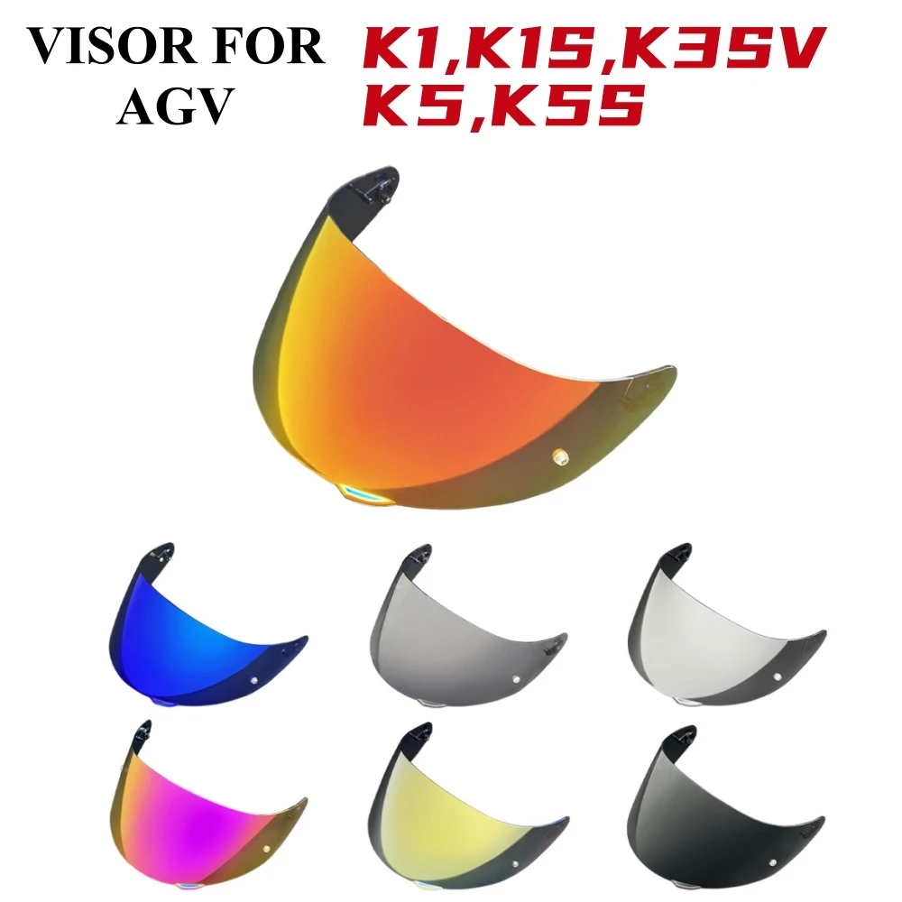 Helmet Visor For AGV K1 K1S K3SV K5 K5S Full Face Helmets Motorcycle Original Lens Cascos Para Moto Accessories Capacete
Helmet Visor For AGV K1 K1S K3SV K5 K5S Full Face Helmets Motorcycle Original Lens Cascos Para Moto Accessories Capacete