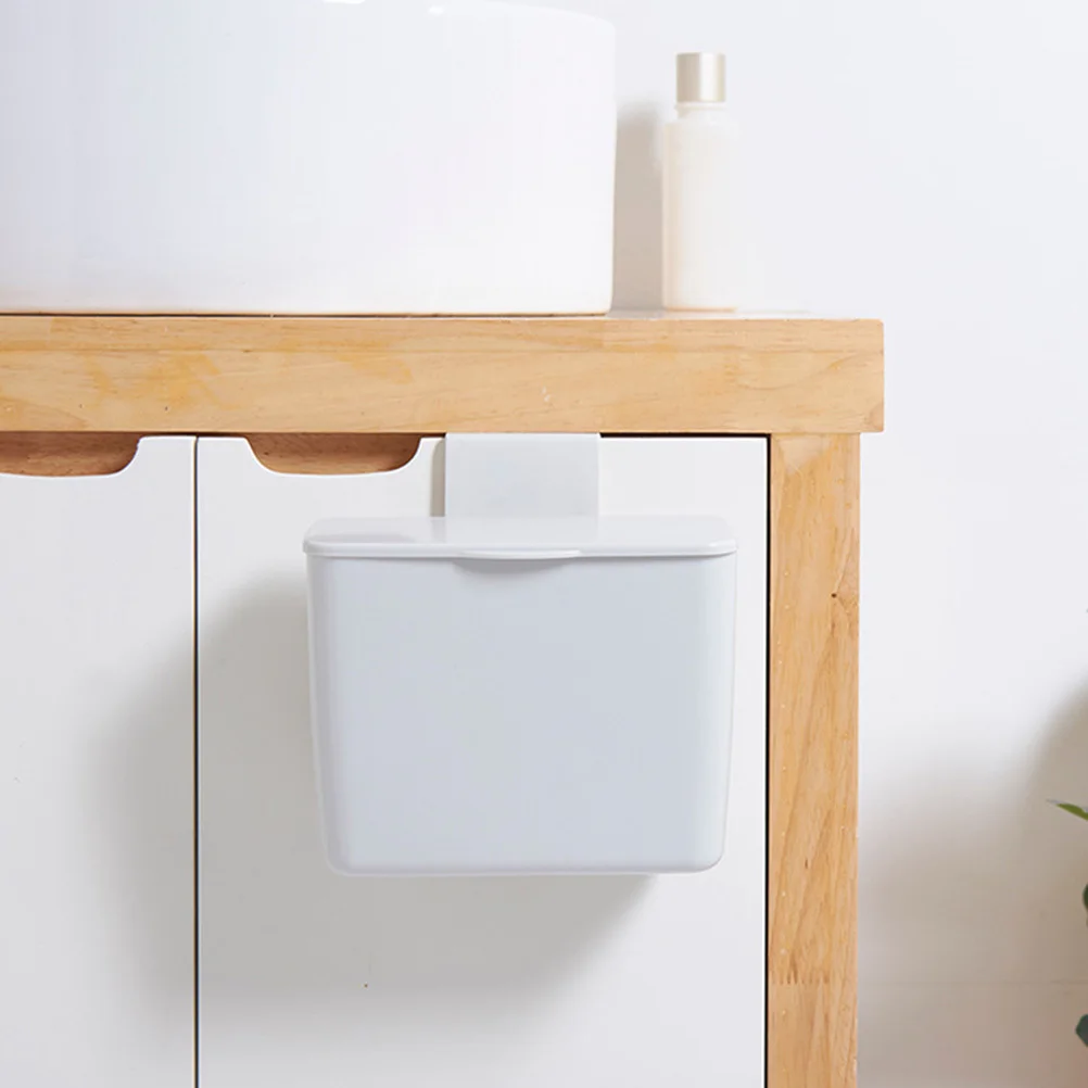 Storage Box White Hanging Design No Drilling Needed Cabinet Door Organizer Sundries Container Desktop Trash Can
Storage Box White Hanging Design No Drilling Needed Cabinet Door Organizer Sundries Container Desktop Trash Can